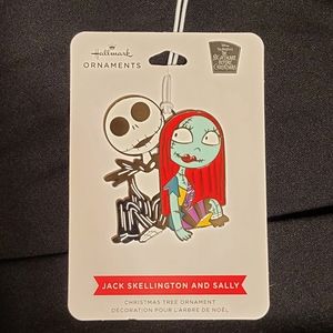Hallmark Jack Skellington and Sally Ornament